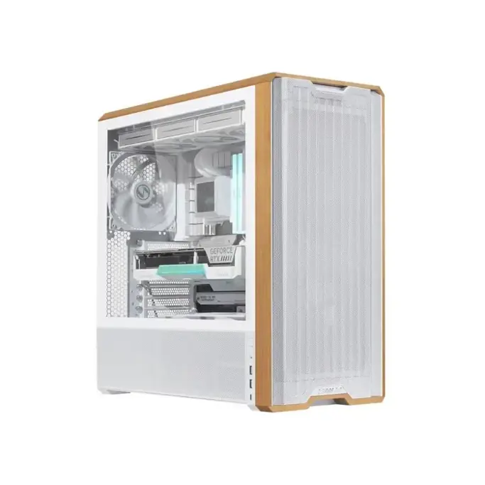 Lian Li Midi Tower LANCOOL 217, glass window, White, LAN217W, 4718466015860 - Slika 5