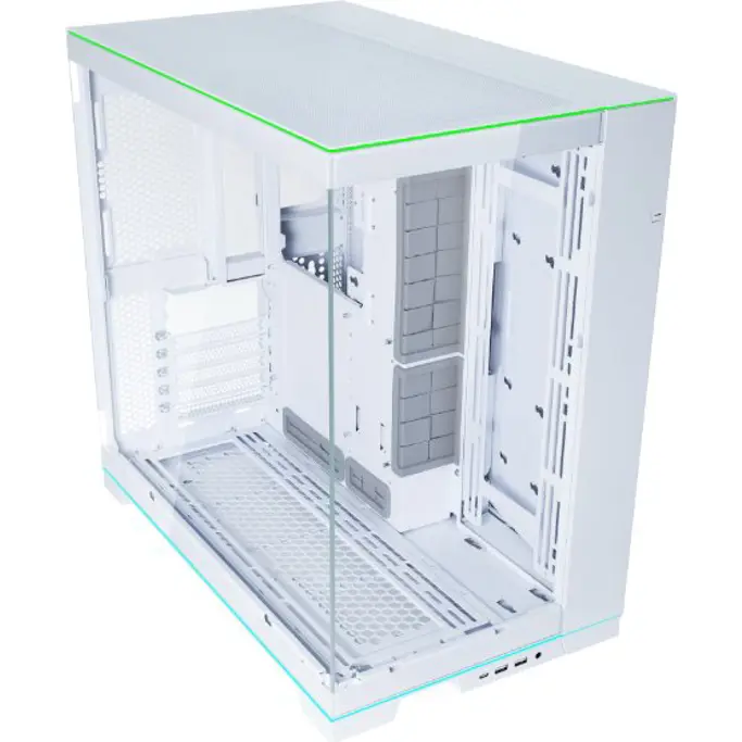 Lian Li Midi Tower O11 Dynamic Evo, RGB, glass window, White, O11DERGBW, 4718466014160 - Slika 10