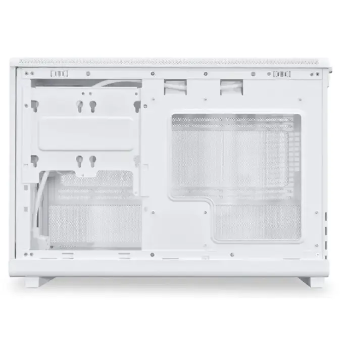 Lian Li Mini Tower DAN Cases A3 Wood, glass window, White, A3W-WDG, 4718466017574 - Slika 5