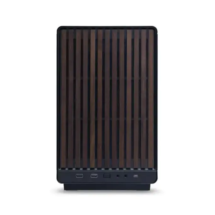 Lian Li Mini Tower DAN Cases A3 Wood, Mesh, Black, A3-MATX-WD BLACK, 4718466015808 - Slika 6