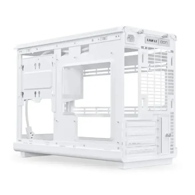 Lian Li Mini Tower DAN Cases A3 Wood, Mesh, White, A3-MATX-WD WHITE, 4718466015815 - Slika 5