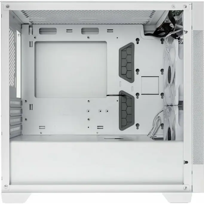 Lian Li Mini Tower LANCOOL 205M Mesh, glass window, White, 4718466012135 - Slika 4