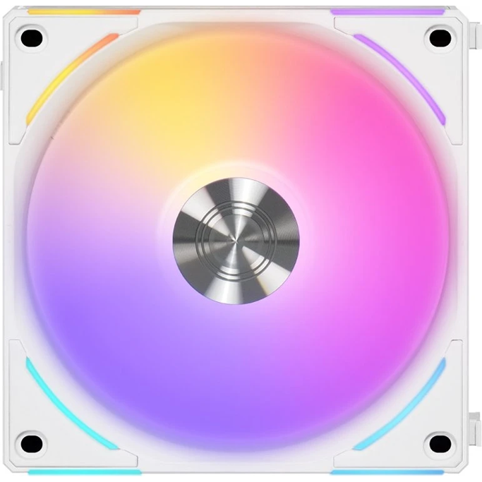 Lian Li ventilator 120mm UNI FAN AL120 V2 RGB, PWM, White, UF-AL120V2-1W - Slika 1