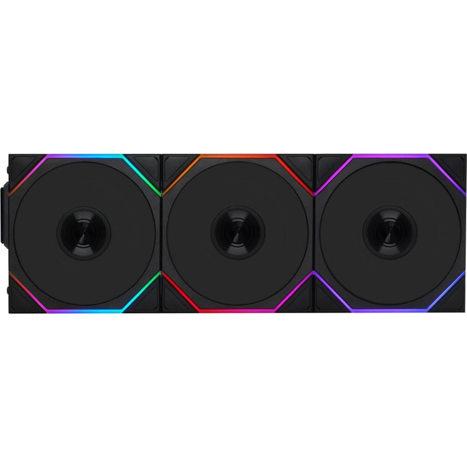 Lian Li ventilator 120mm UNI FAN TL Wireless 120 Reverse Blade, ARGB, PWM, 3-pack + kontroler, 12RTL1W3B - Slika 1