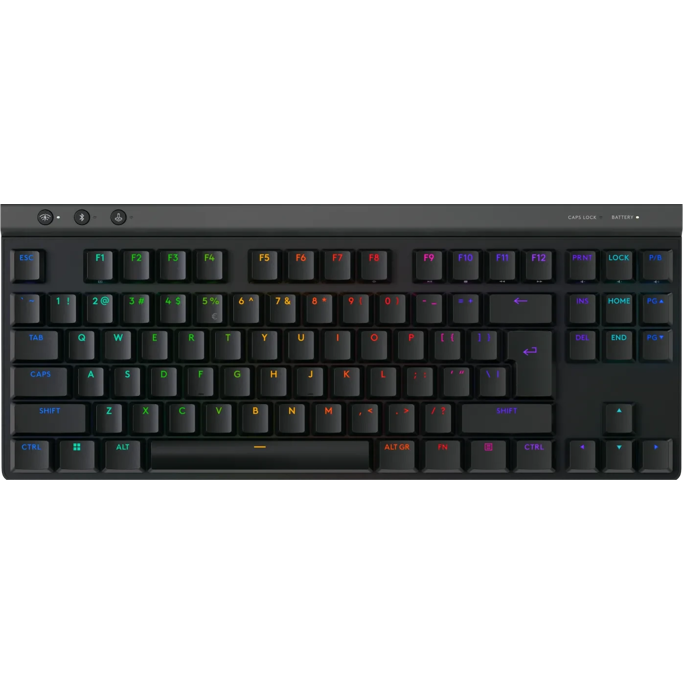 Logitech G515 TKL Lightspeed, Tactile, crna