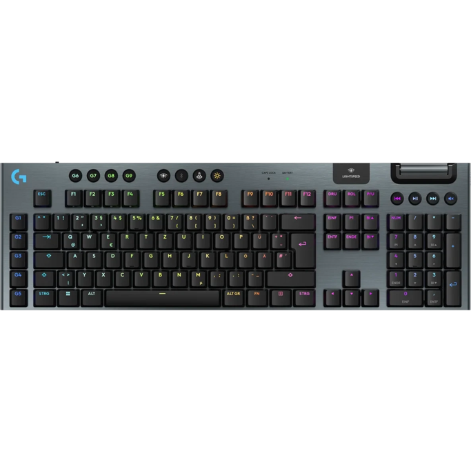 Logitech bežična tipkovnica G915 X Lightspeed, Gaming, mehanička, GL Tactile, 920-012676 - Slika 2