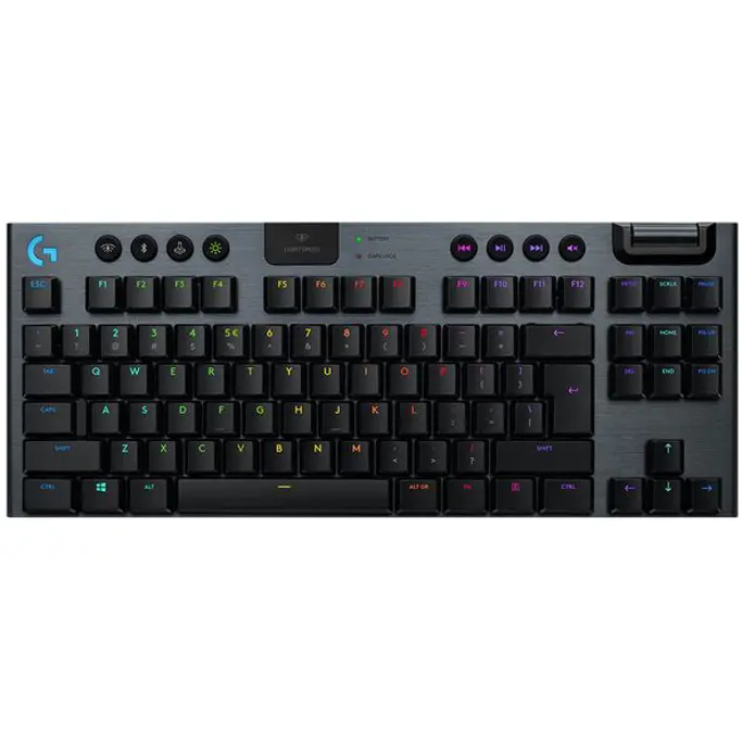Logitech bežična tipkovnica G915 X Lightspeed, Gaming, mehanička, GL Tactile, 920-012676 - Slika 1