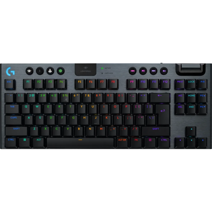 Logitech bežična tipkovnica G915 X Lightspeed TKL, Gaming, mehanička, GL Linear, 920-012747 - Slika 1