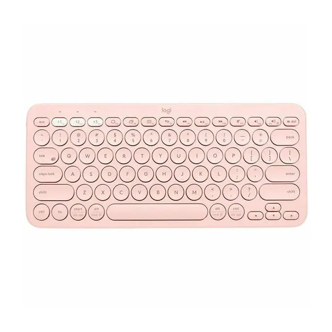 Logitech bežična tipkovnica K380, Bluetooth, Rose, 920-009590 - Slika 2
