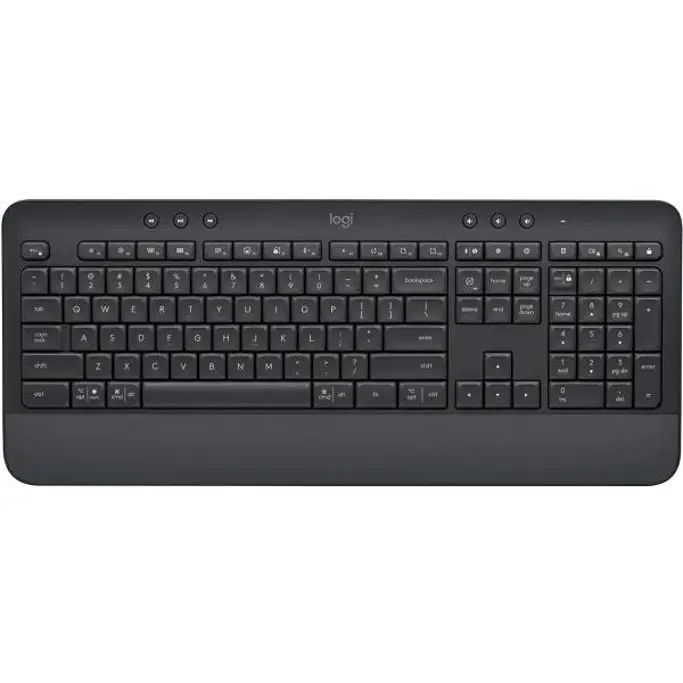 Logitech bežična tipkovnica K650 Signature, Bluetooth, Graphite, 920-010945 - Slika 1