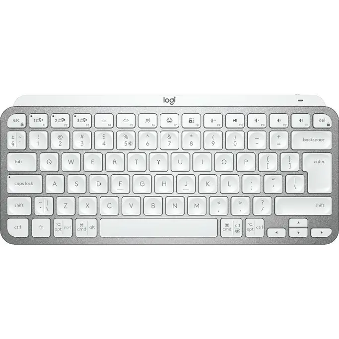 Logitech bežična tipkovnica MX Keys Mini, Pale Gray, 920-010499 - Slika 1