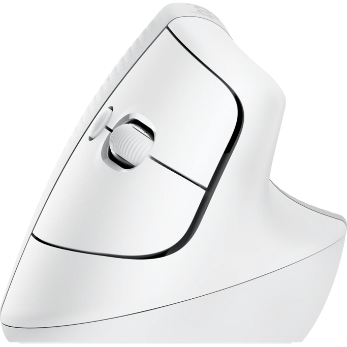 Logitech bežični miš Lift, Ergonomski, White, 910-006496 - Slika 4