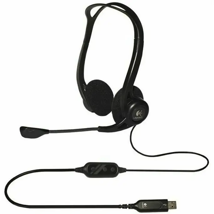 Logitech headset 960, USB, 981-000100 - Slika 6