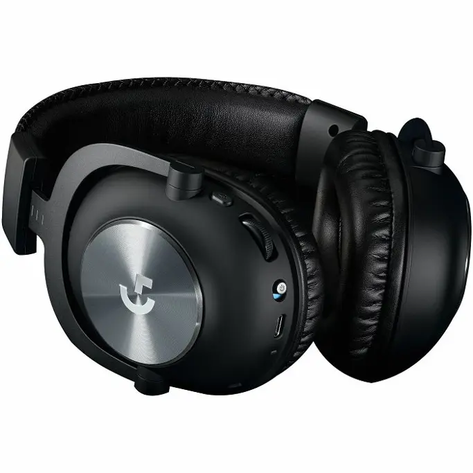 Logitech headset G PRO X Lightspeed, Gaming 7.1, bežične, Black, 981-000907 - Slika 2
