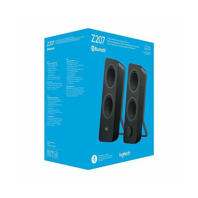 Logitech zvučnici Z207, 2.0, Bluetooth, Black 980-001295 - Slika 12