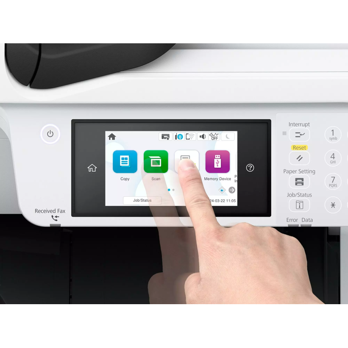 MFP Ink Jet pisač Epson WorkForce Pro EM-C8100RDWF WiFi, color, duplex, LAN, FAX, C11CL31401 - Slika 10