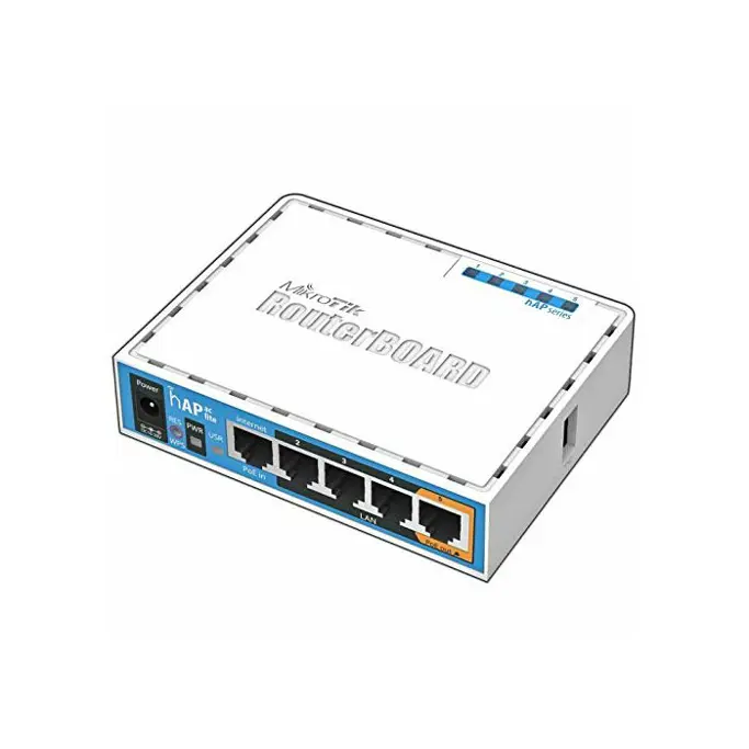 MikroTik Access Point HAP AC lite (RB952Ui-5ac2nD), Dual Band, 5x10/100 Mbit/s, POE - Slika 1