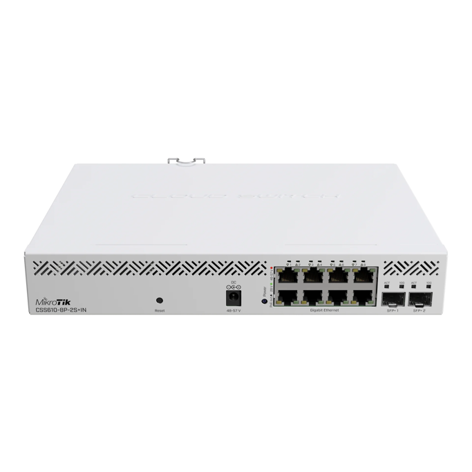 MikroTik Cloud Smart Switch, PoE, SFP/SFP+, CSS610-8P-2S+IN - Slika 2