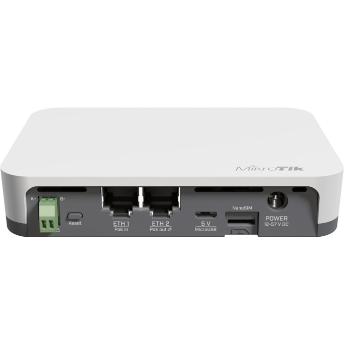 MikroTik IoT Gateway KNOT, mipsbe, 650 MHz, 64 MB, RB924i-2nD-BT5&BG77