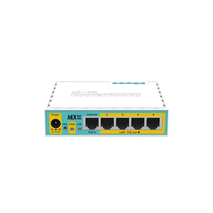 MikroTik Router hEX PoE lite, RB750UPr2 - Slika 2