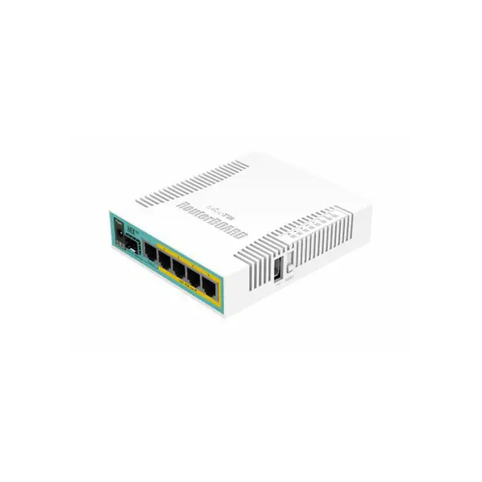 MikroTik Switch RB260GSP, 6-Port, Desktop, Smart Managed, 5-port PoE Output - Slika 1
