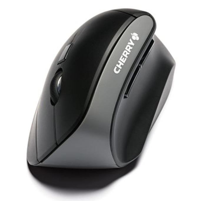 Miš Cherry MW-4500, bežični ergonomski miš za dešnjake, crni, JW-4500 - Slika 2