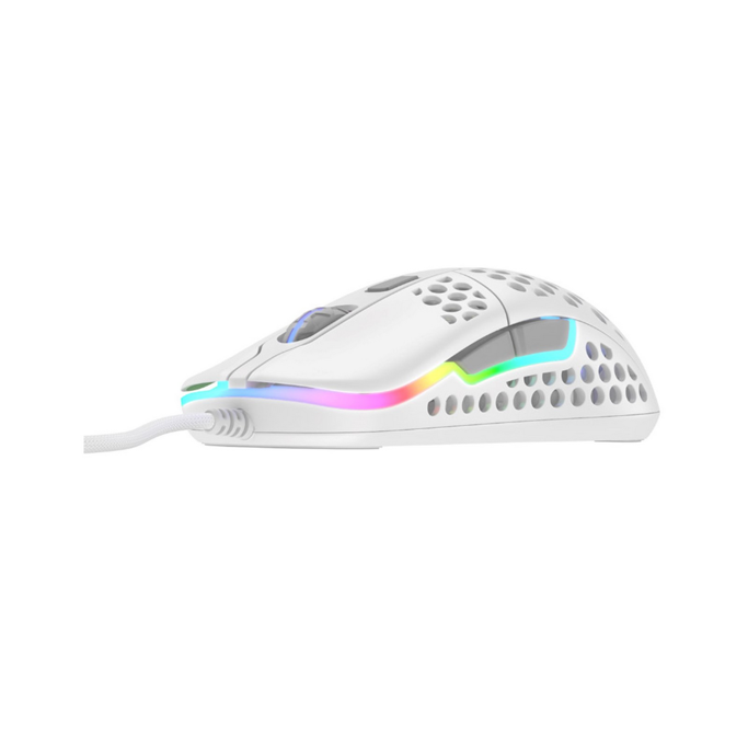 Miš Cherry XTRFY M42 RGB, optički, bijeli, M42-RGB-WHITE - Slika 2