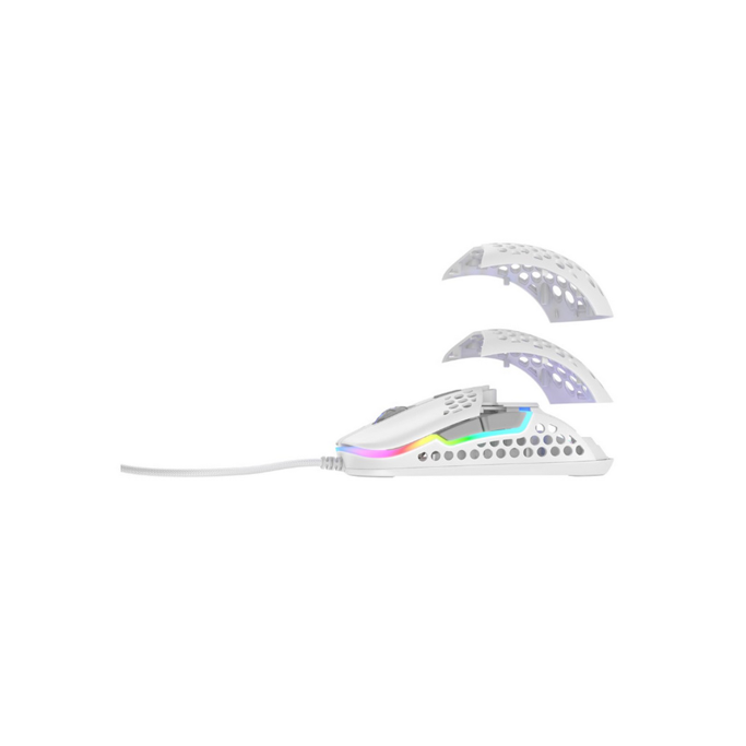 Miš Cherry XTRFY M42 RGB, optički, bijeli, M42-RGB-WHITE - Slika 3