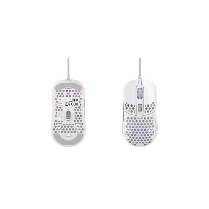 Miš Cherry XTRFY M42 RGB, optički, bijeli, M42-RGB-WHITE - Slika 4