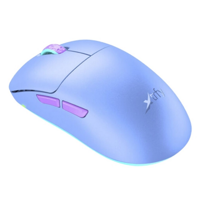 Miš Cherry XTRFY M8, optički, bežični, plavi, M8W-FROSTY-PURPLE - Slika 1