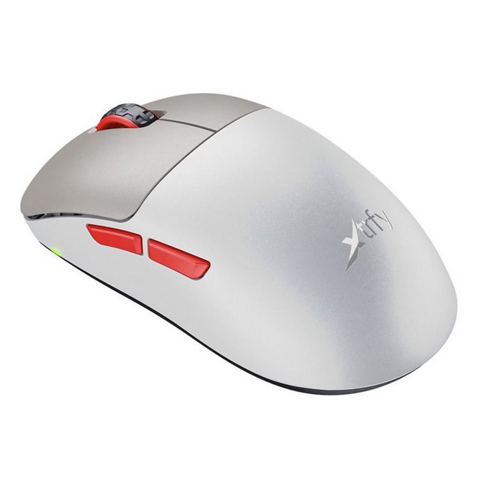 Miš Cherry XTRFY M8 Retro, optički, bežični, sivi, M8W-RETRO - Slika 1