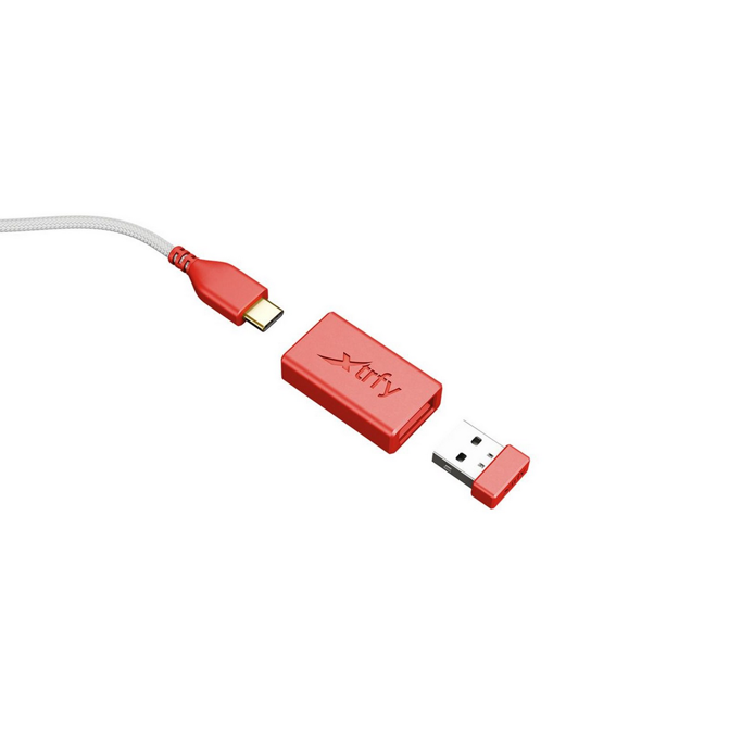 Miš Cherry XTRFY M8 Retro, optički, bežični, sivi, M8W-RETRO - Slika 5