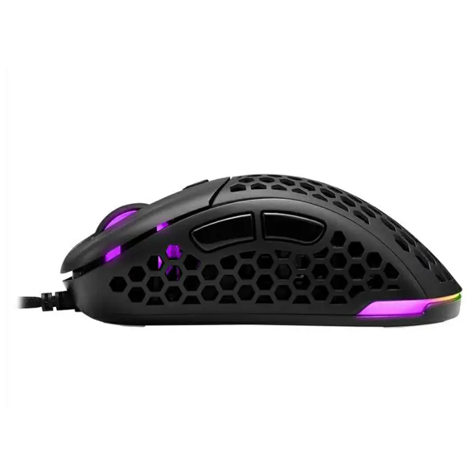 Miš Sharkoon Light2 200, USB, optički, RGB, 16000dpi, Black, 48901 - Slika 1