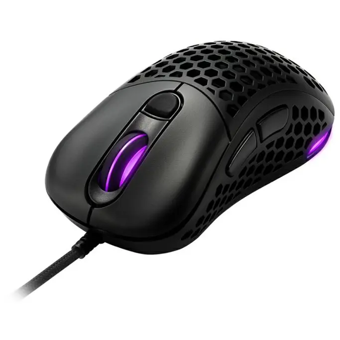 Miš Sharkoon Light2 200, USB, optički, RGB, 16000dpi, Black, 48901 - Slika 2