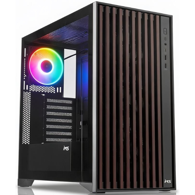 MS Midi Tower ARMOR V730, Gaming, Black, MSC10051 - Slika 1