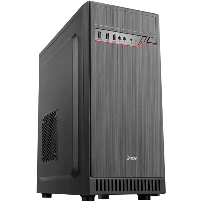 MS Midi Tower ELEMENT M305, Black, MSC10004 - Slika 1