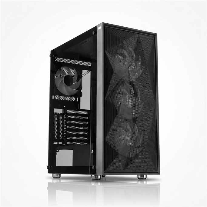 MS Midi Tower FIGHTER V345, Gaming, Black, MSC10058 - Slika 3