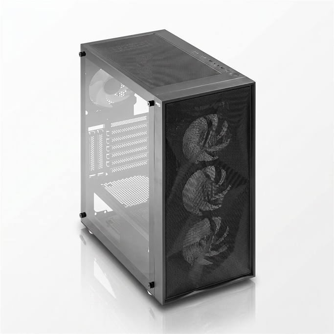 MS Midi Tower FIGHTER V345, Gaming, Black, MSC10058 - Slika 4