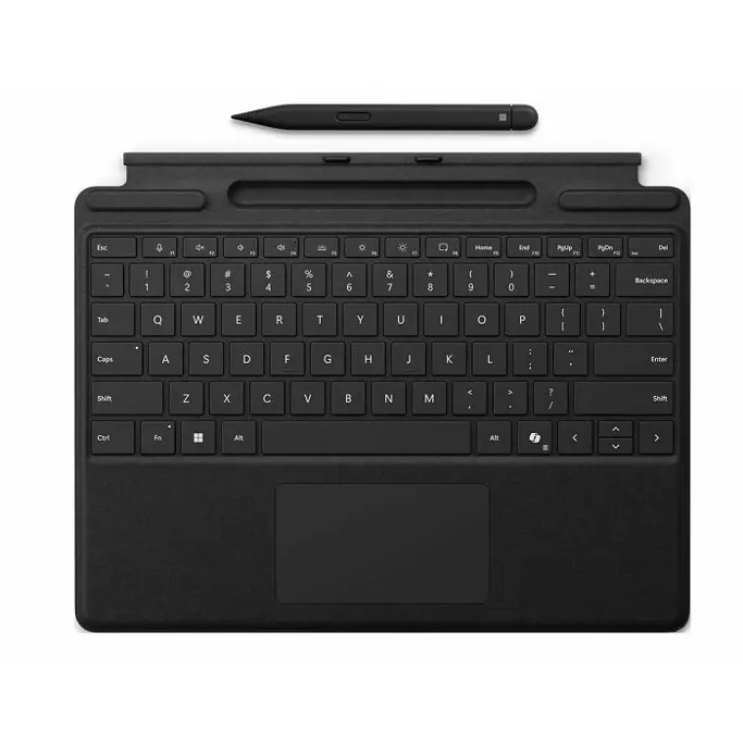 MS Surface Pro Keyboard Copilot key + Slim Pen 2 Black (Surface PRO 10/11) - HR gravura, 8X8-00162 - Slika 1