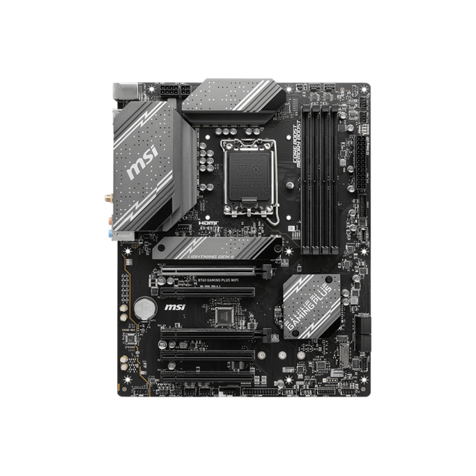 MSI B760 Gaming Plus WIFI, Intel B760, LGA 1700, DDR5, ATX, 7D98-007R - Slika 2