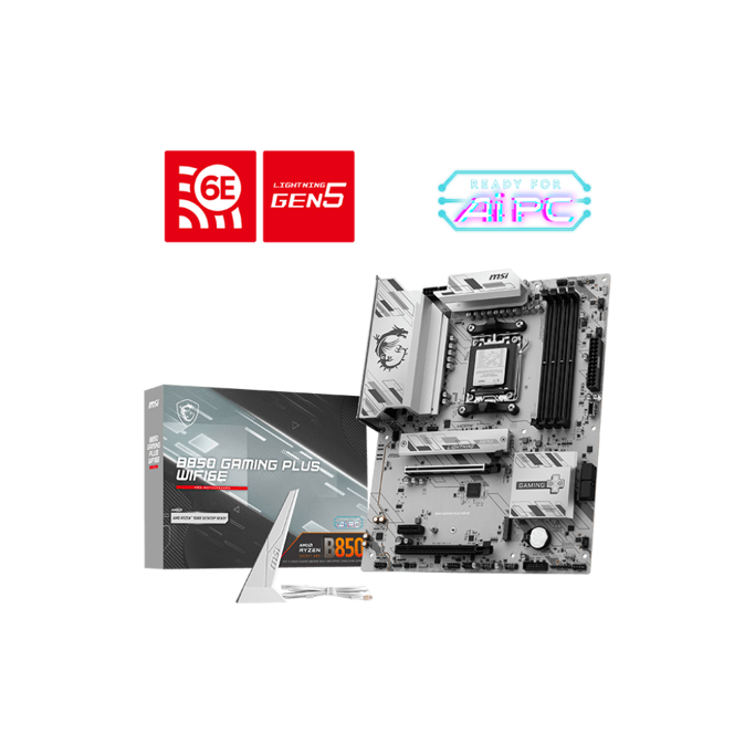 MSI B850 Gaming Plus WIFI6E, AMD B850, AM5, DDR5, ATX, 7E80-001R - Slika 1