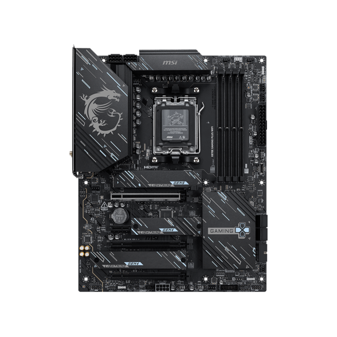 MSI MAG X870E Gaming Plus WIFI, AMD X870E, AM5, DDR5, ATX, 7E70-001R - Slika 2