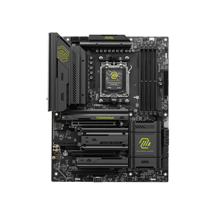 MSI MAG X870E Tomahawk WIFI, AMD X870E, AM5, DDR5, ATX, 7E59-004R - Slika 10
