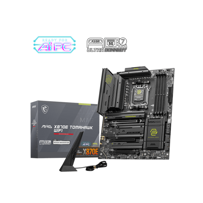MSI MAG X870E Tomahawk WIFI, AMD X870E, AM5, DDR5, ATX, 7E59-004R - Slika 7