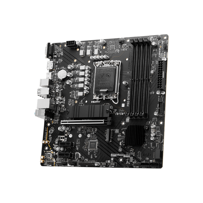 MSI Pro B760M-P, Intel B760, LGA 1700, DDR5, mATX, 7E02-009R - Slika 2