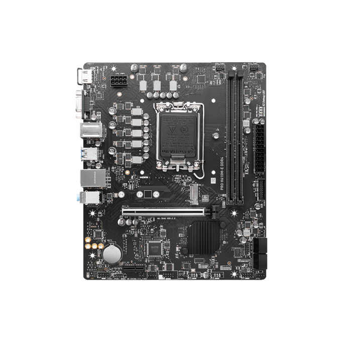 MSI Pro H610M-E, Intel H610, LGA 1700, DDR4, mATX, 7D48-001R - Slika 2