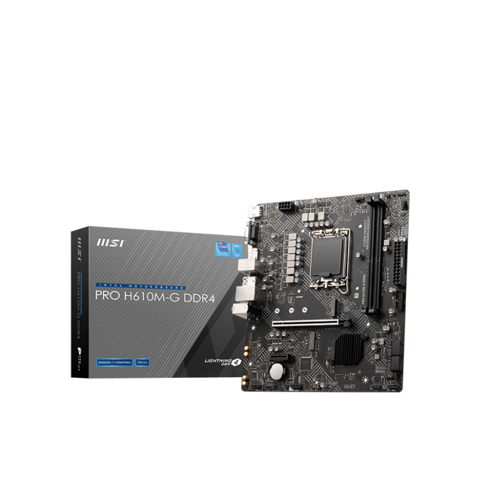 MSI Pro H610M-G, Intel H610, LGA 1700, DDR4, mATX, 7D46-009R - Slika 2