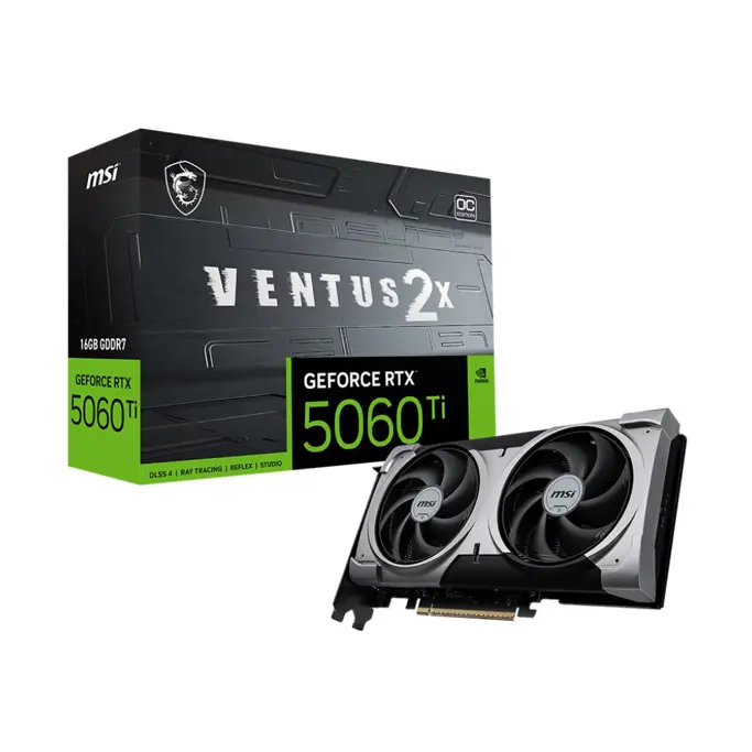 MSI RTX5060Ti 16G VENTUS 2X OC PLUS, 16GB GDDR7, NVIDIA GeForce, V535-005R, G506T-16V2CP - Slika 8
