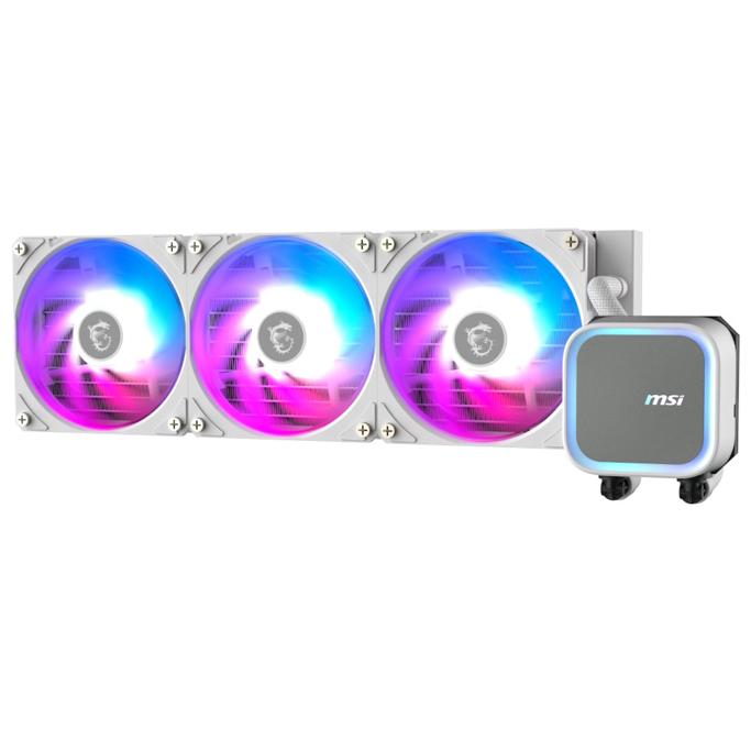 MSI vodeno hlađenje MAG CoreLiquid A13 360, 360mm, White, 306-7ZWDA21-L80 - Slika 1