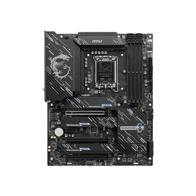MSI Z890 Gaming Plus WIFI, Intel Z890, LGA 1851, DDR5, ATX, 7E34-002R - Slika 3